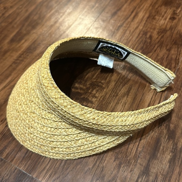 SCALA - SEWN BRAID VISOR Neutral Color - Picture 2 of 5
